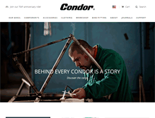 Tablet Screenshot of condorcycles.com